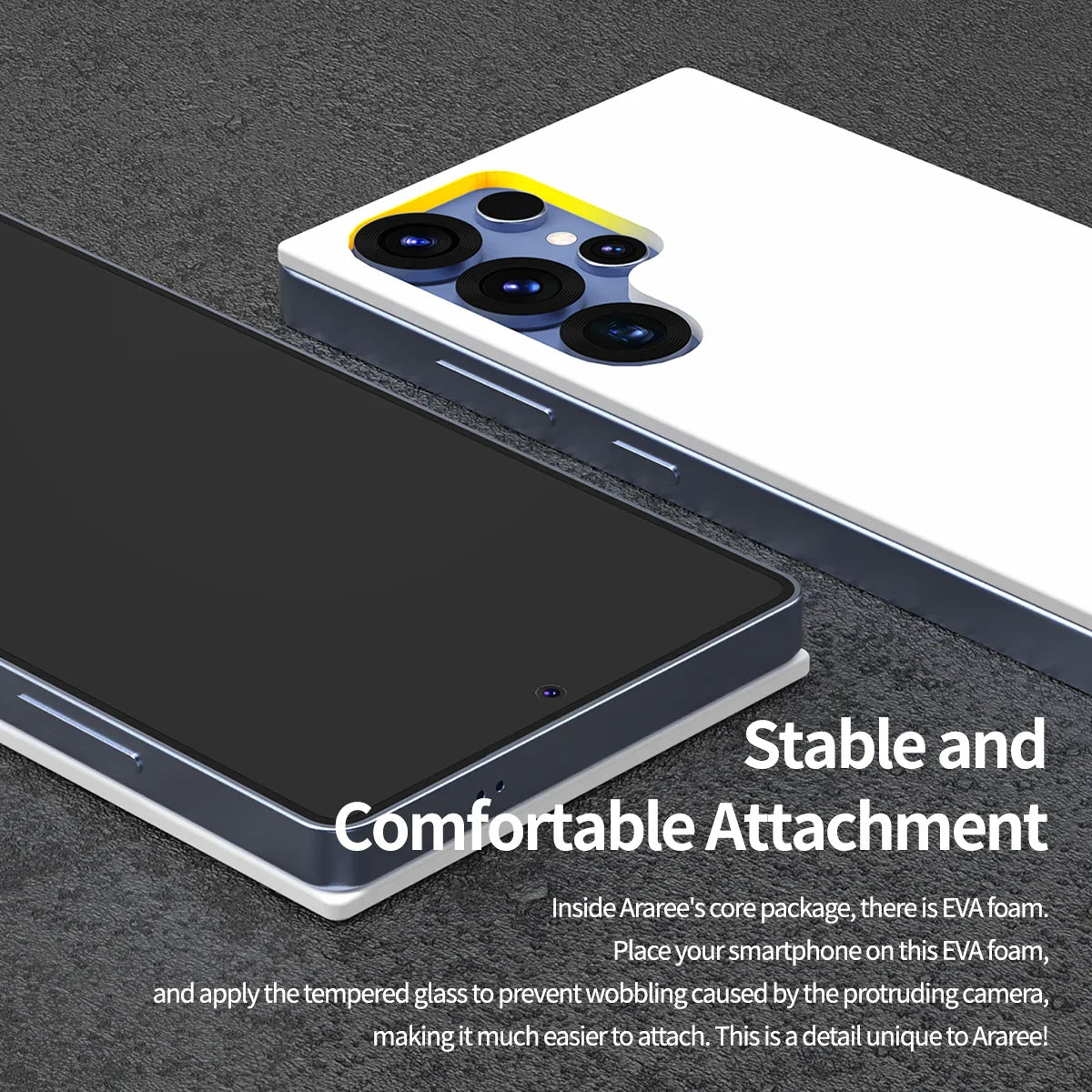 Araree Samsung S25 Plus Core Glass Screen Protector - Clear - Tashqila Araree Samsung S25 Plus Core Glass Screen Protector - Clear - Tashqila